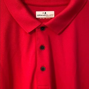 Grand Slam Bright Pink Men’s Golf Polo 2XL XXL
